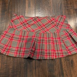 Y2K Britney spears plaid mini skirt